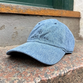 Anine Bing Jeremy Baseball Cap, Shadow Blue